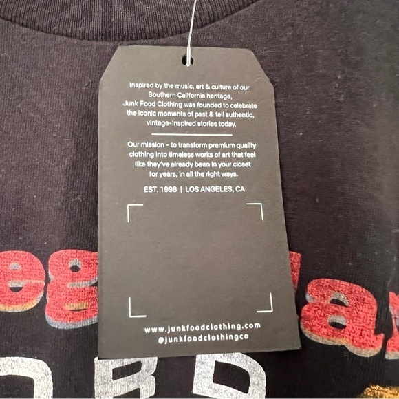 Junk Food Ford Bronco 4x4 Black Graphic Cotton Relaxed Short Sleeve Tee NEW - Picture 7 of 7